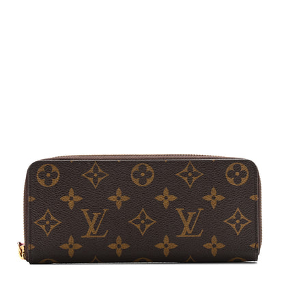 Louis Vuitton Monogram Clemence Wallet Fuchsia 1 of 10