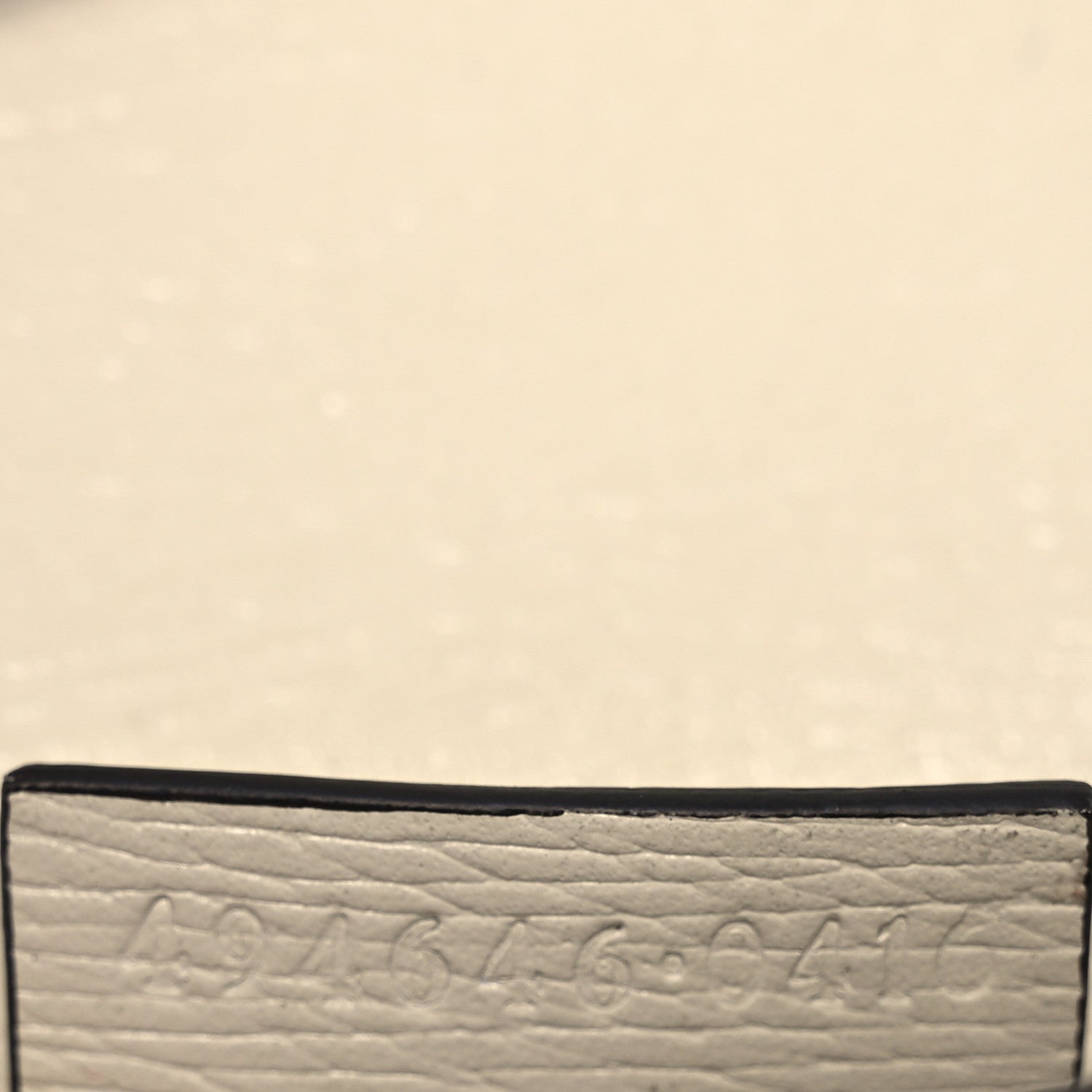 Gucci Textured Calfskin Valentine's Day Super Mini Sylvie Chain Shoulder Bag Ivory 7 of 11