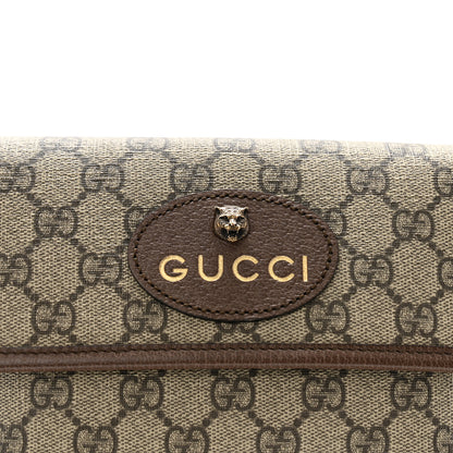 Gucci GG Supreme Monogram Neo Vintage Web Belt Bag Brown 8 of 10