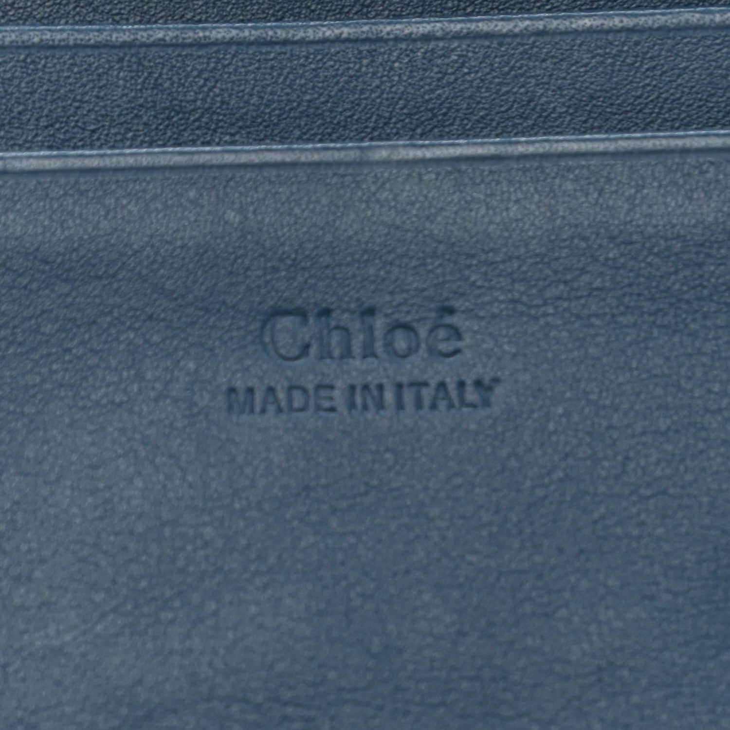 Chloe Suede Calfskin Mini Faye Shoulder Bag Majolica Blue 5 of 11