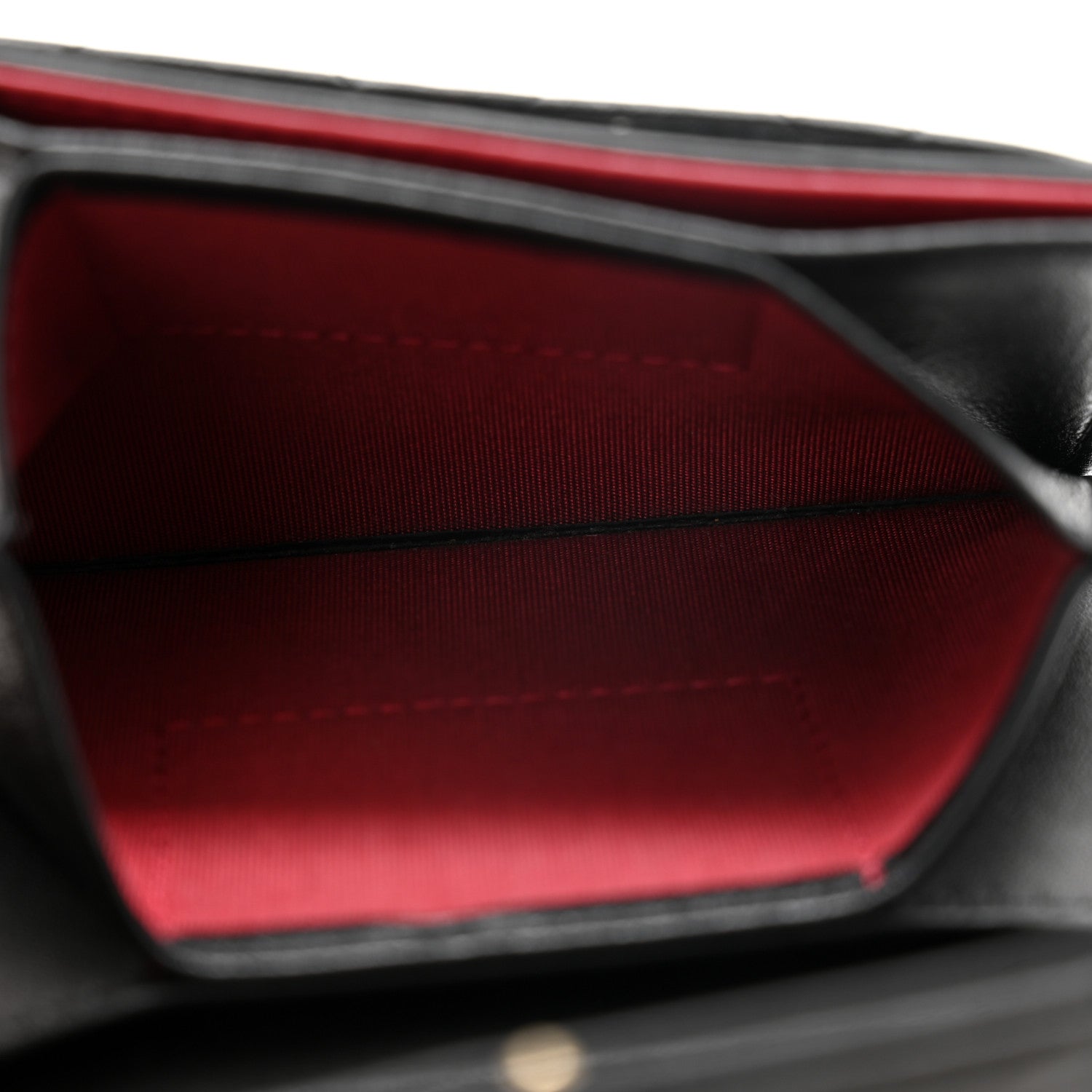 Chanel Lambskin Quilted Pearl Crown Clutch With Chain Black 5 of 15