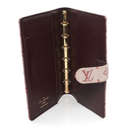 Louis Vuitton Mini Lin Small Ring Agenda Cover Cherry 5 of 8