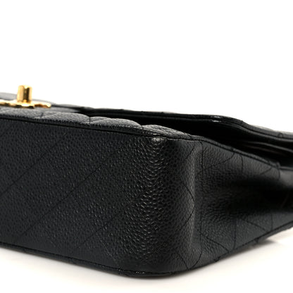Chanel Caviar Quilted Medium Double Flap Black 11 of 11