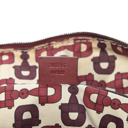 Gucci Guccissima Medium Babouska Boston Red 9 of 9