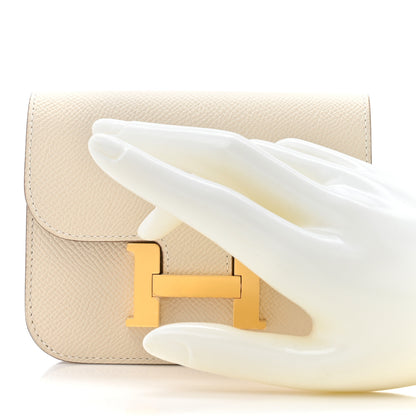 Hermes Epsom Constance Slim Wallet Craie 2 of 9