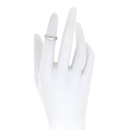 Cartier 18K White Gold 3.5mm LOVE Wedding Band Ring 46 3.75 2 of 4