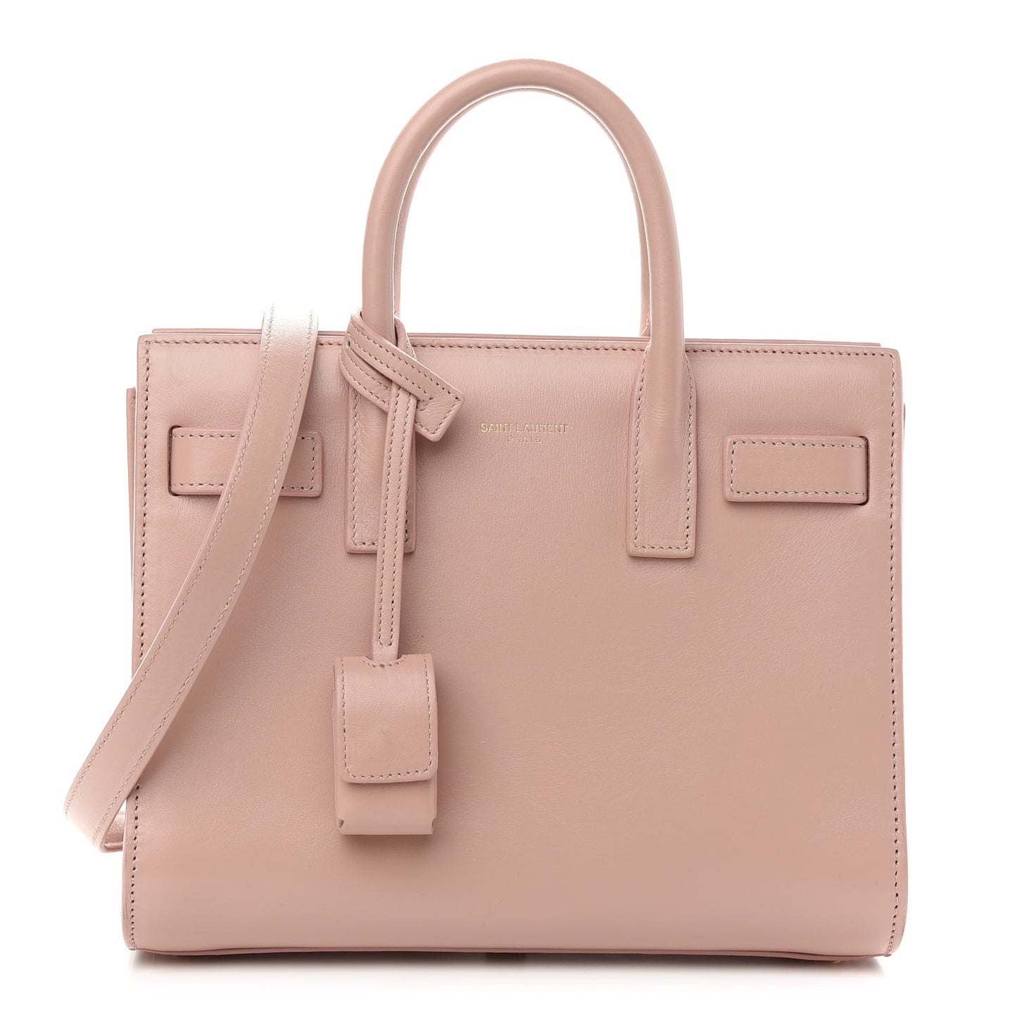 Calfskin Nano Sac De Jour Pale Pink