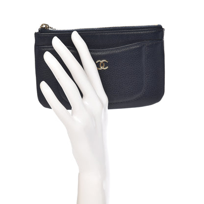 Chanel Grained Calfskin Small Neo Executive Cosmetic Case Black 2 of 8