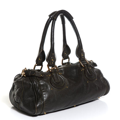 Chloe Leather Medium Paddington Satchel Brown 3 of 6