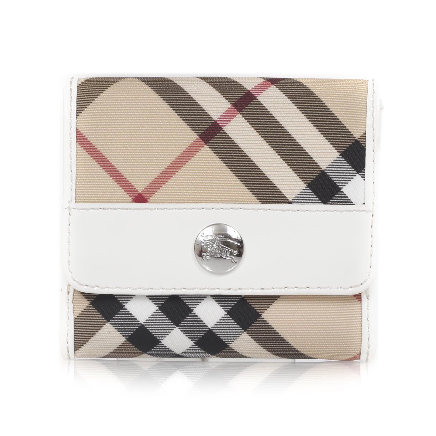 Burberry Nova Check Compact Wallet 1 of 11