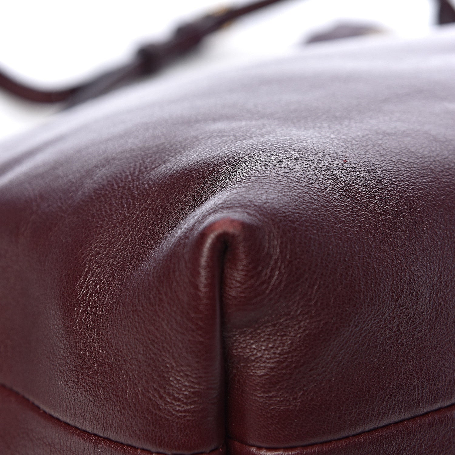 Burberry Calfskin House Check Little Crush Deep Claret 12 of 15