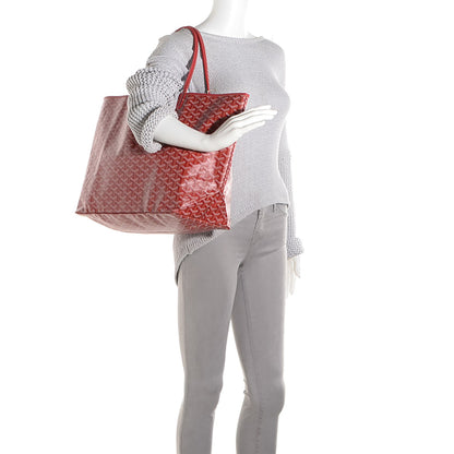 Goyard Goyardine Saint Louis GM Red 2 of 7