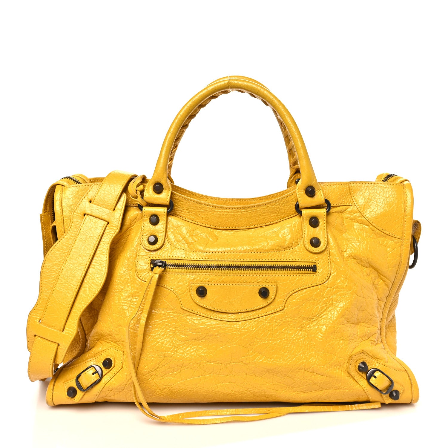 Balenciaga Agneau Classic Hardware City Tournesol 1 of 11