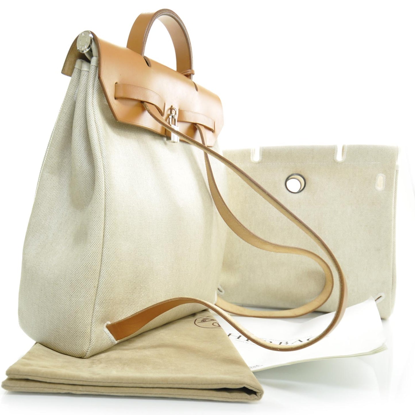 Toile HERBAG GM Backpack Bag Natural