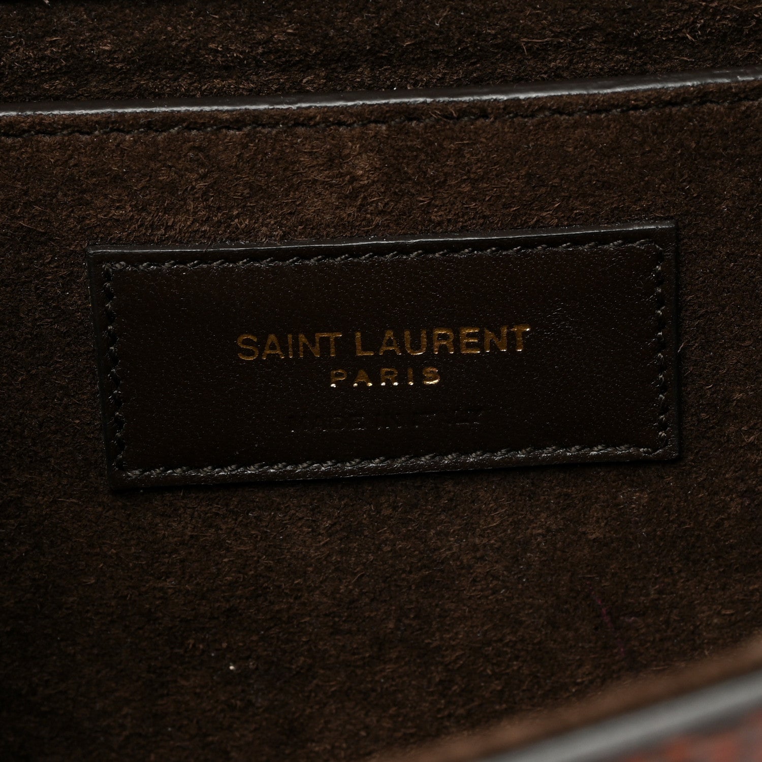 Saint Laurent Snakeskin Medium Classic Monogram Kate Satchel Multicolor 6 of 8