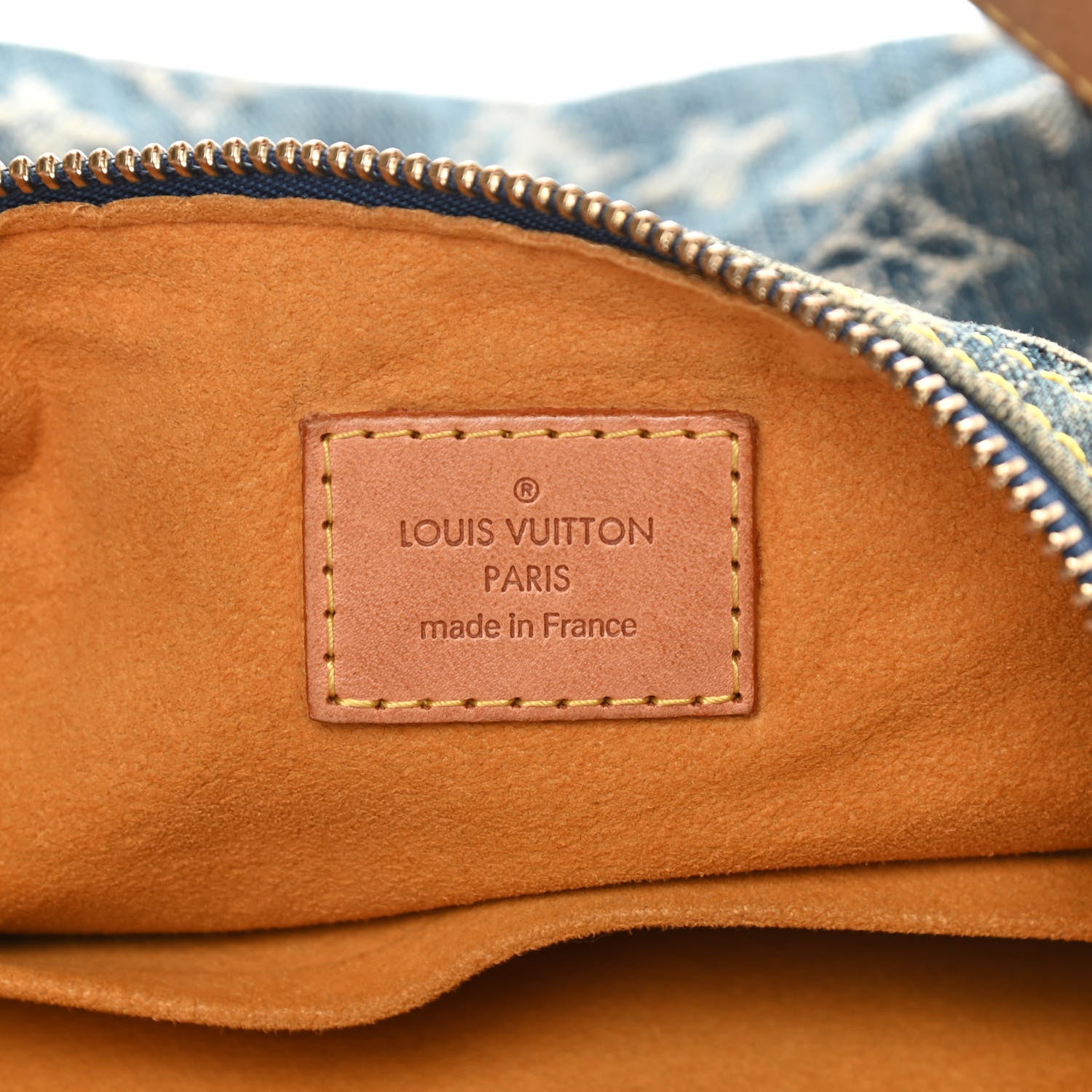 Louis Vuitton Monogram Denim Baggy PM Blue 6 of 14