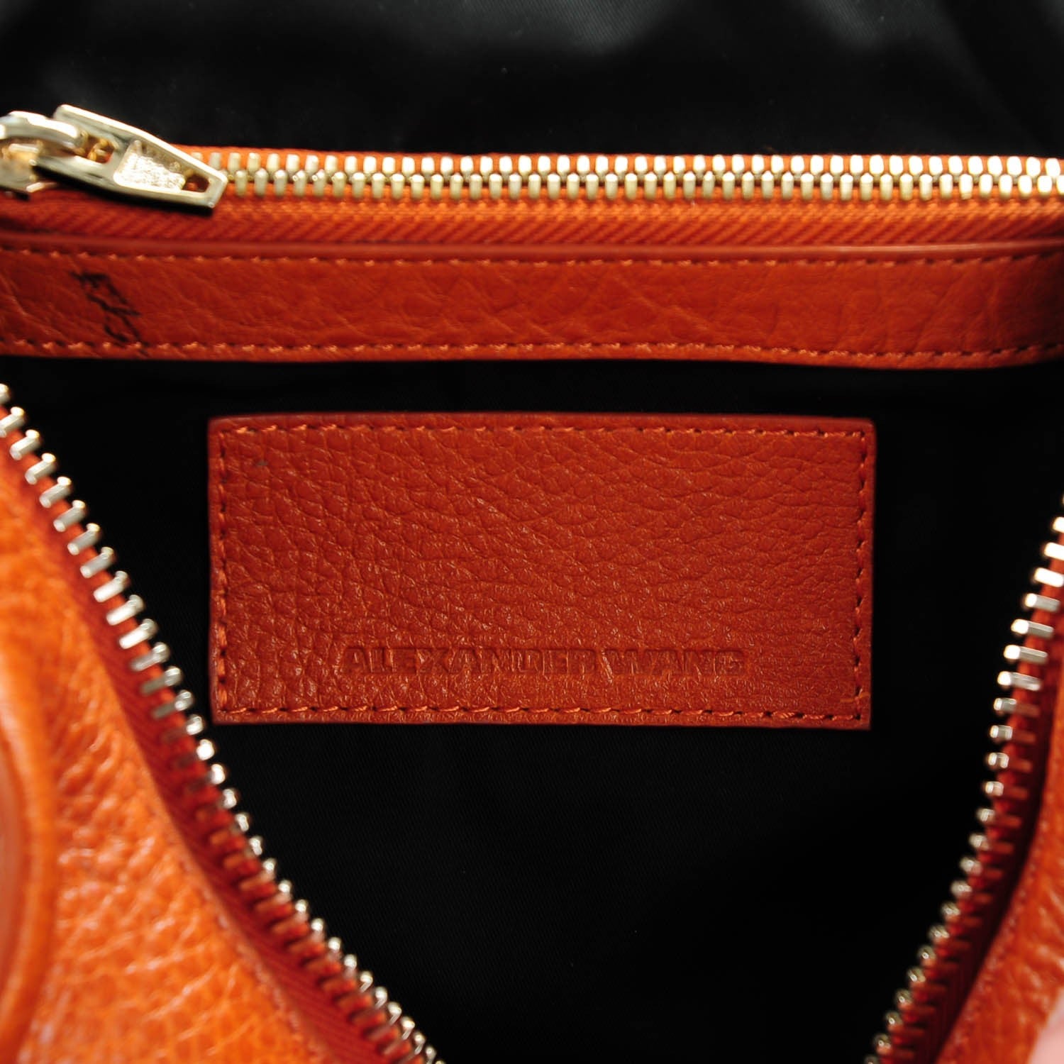 Alexander Wang Pebbled Lambskin Rockie Heritage Pale Gold Hardware 6 of 7