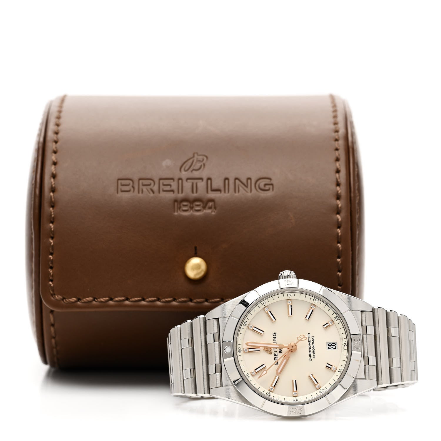 Breitling Stainless Steel 36mm Chronomat Automatic Watch A10380 5 of 5