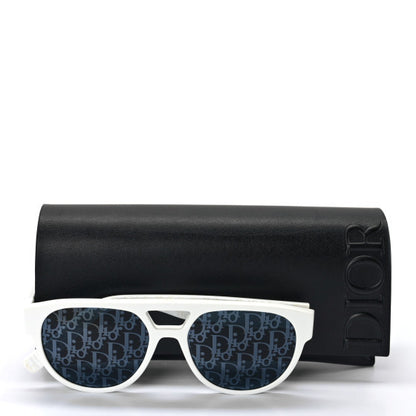 Christian Dior Acetate DiorB23 R1I Oblique Sunglasses White 2 of 5