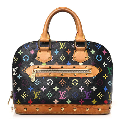 Louis Vuitton Monogram Multicolor Alma Black 1 of 16