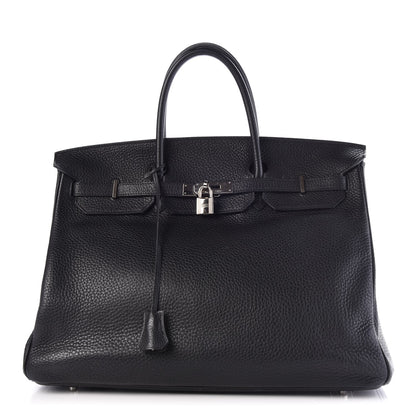Hermes Togo Birkin 40 Black 1 of 11