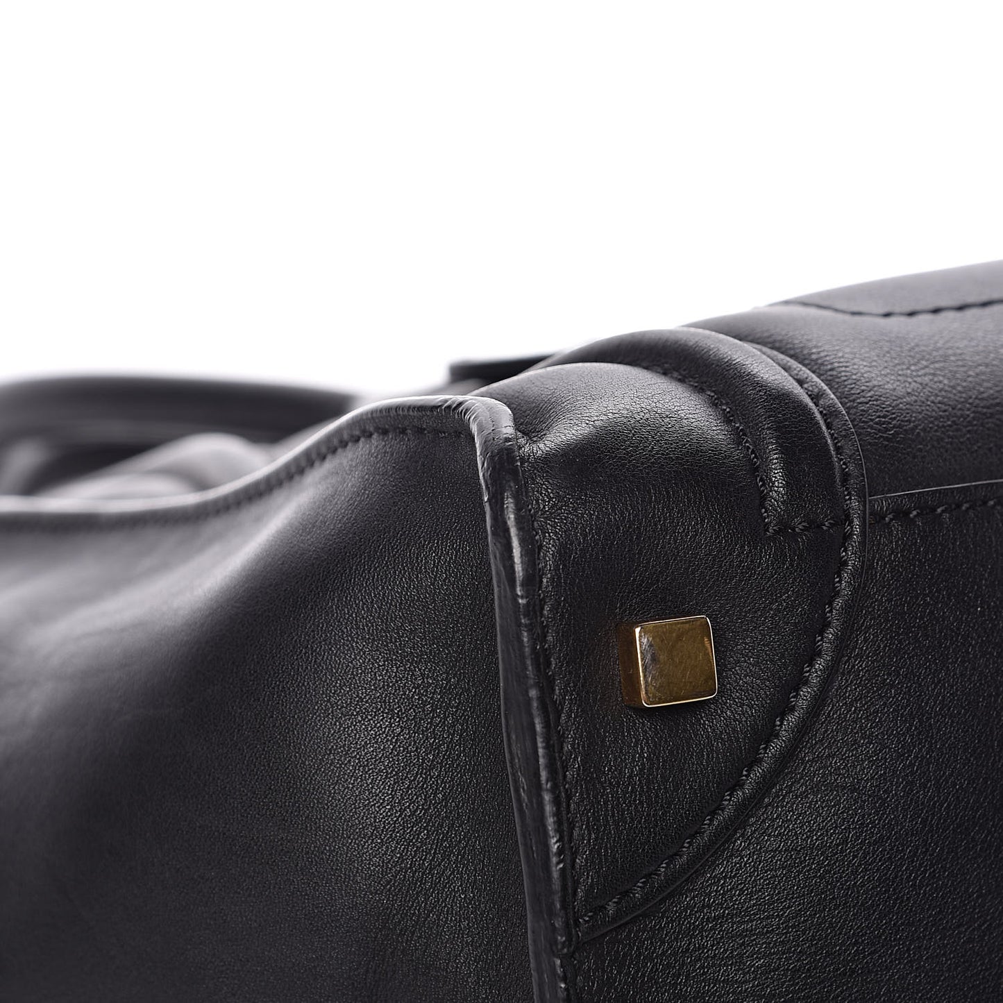 Smooth Calfskin Mini Luggage Black