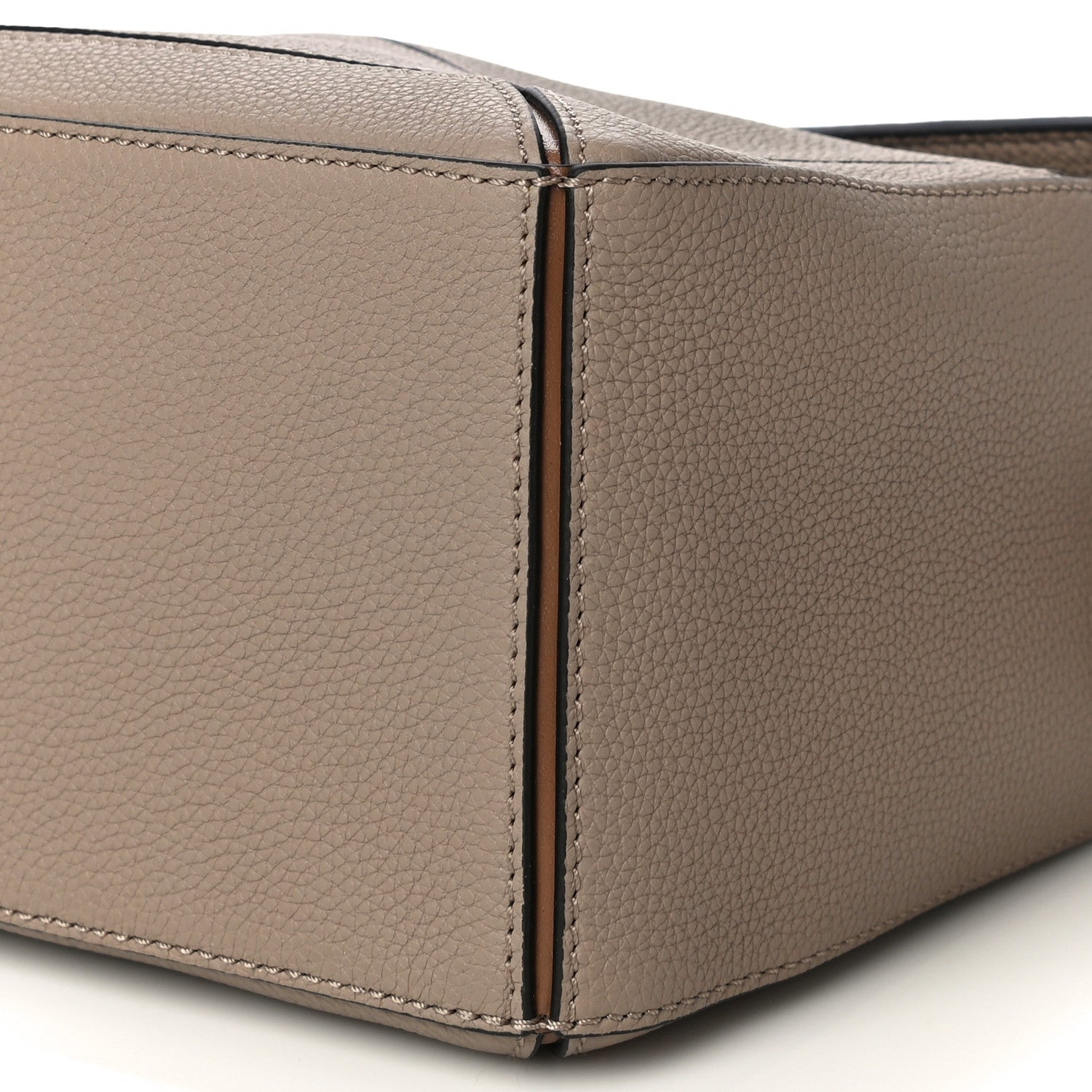Loewe Grained Calfskin Small Puzzle Bag Sand Mink 9 of 9