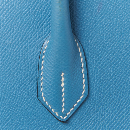 Hermes Epsom HAC Birkin 32 Blue Jean 8 of 39