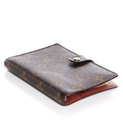 Louis Vuitton Monogram Small Ring Agenda Cover 4 of 8