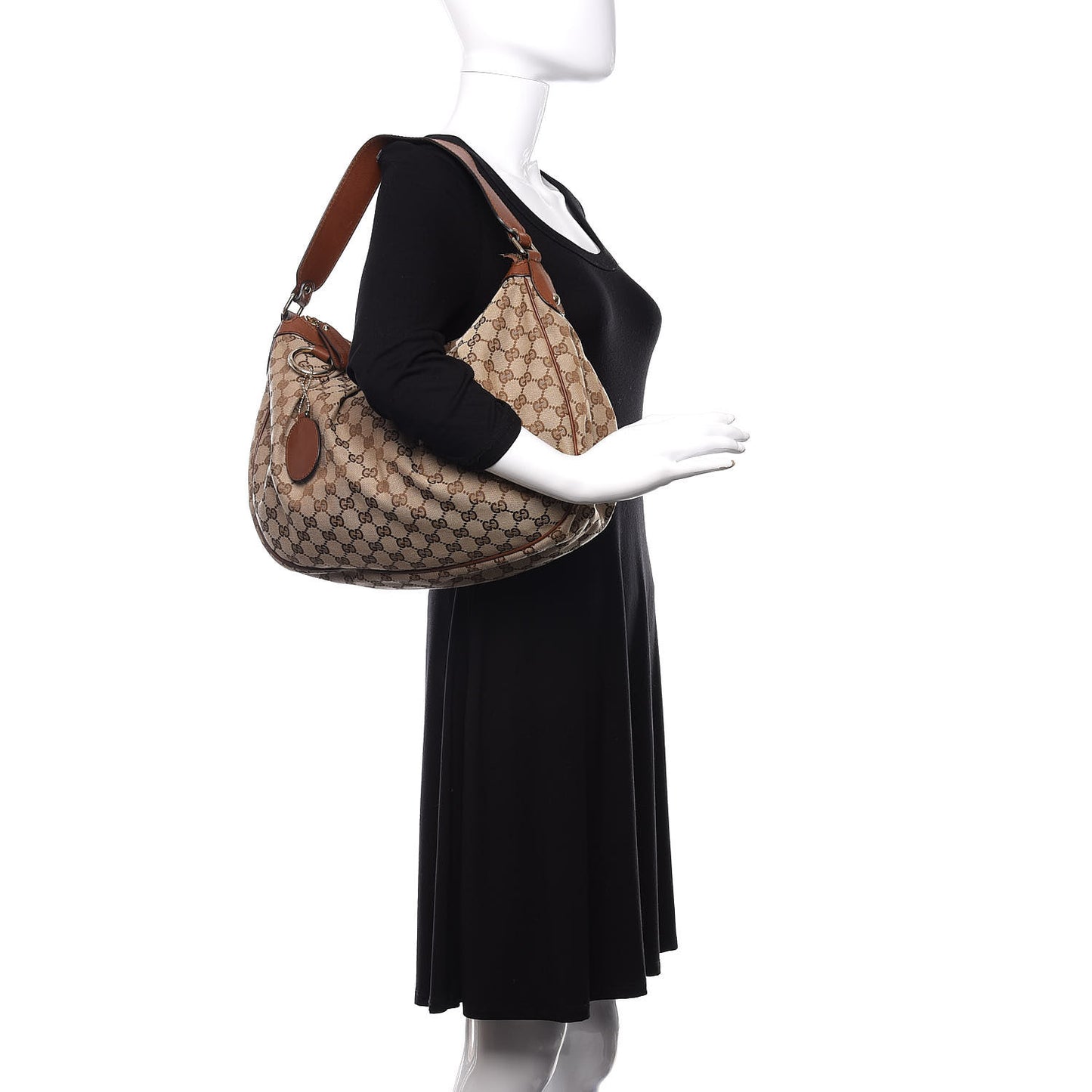 Monogram Medium Sukey Hobo Brown