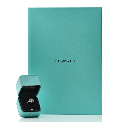 Tiffany Platinum Diamond 2.50ct Soleste Round Brilliant Engagement Ring 52 6 8 of 8