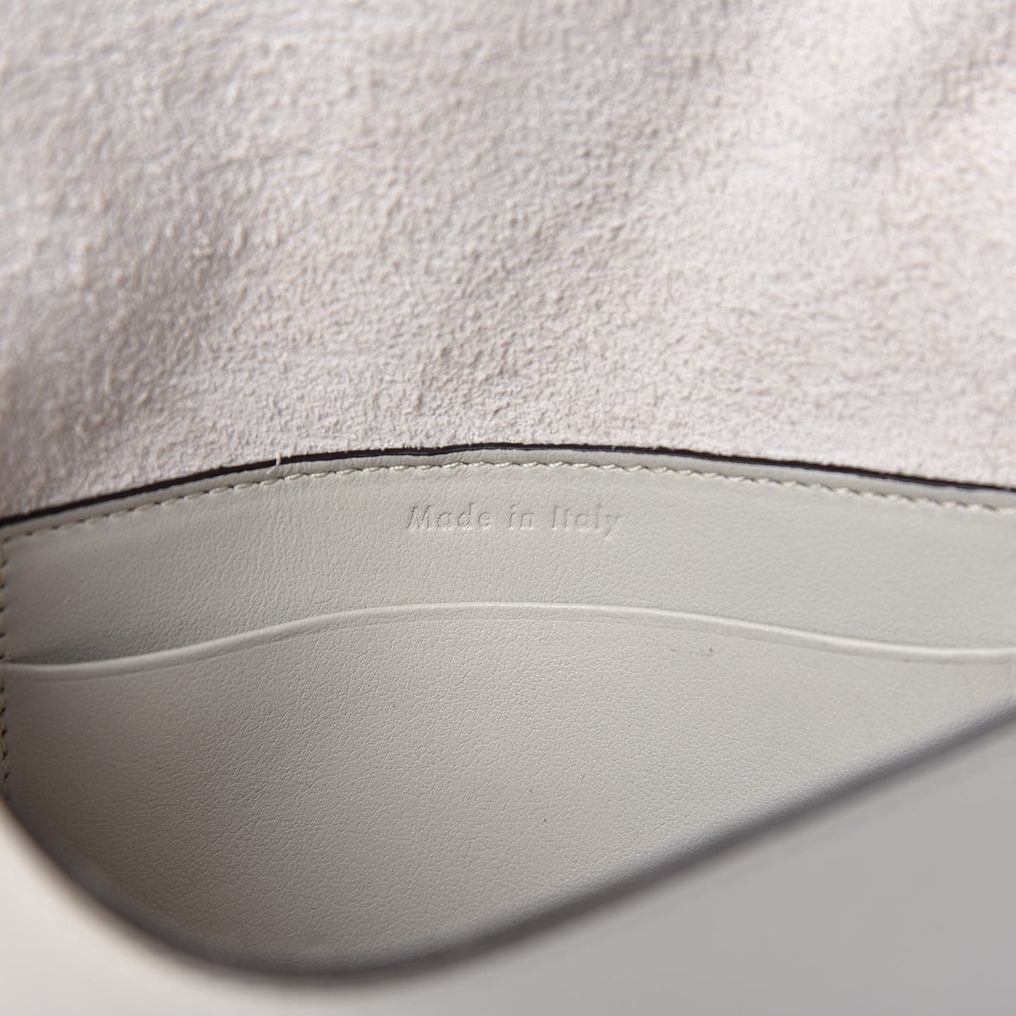 Smooth Calfskin Mini Symmetrical Bag White