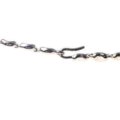 Tiffany 18K Yellow Gold Mini Elsa Peretti Bean Link Necklace 4 of 5