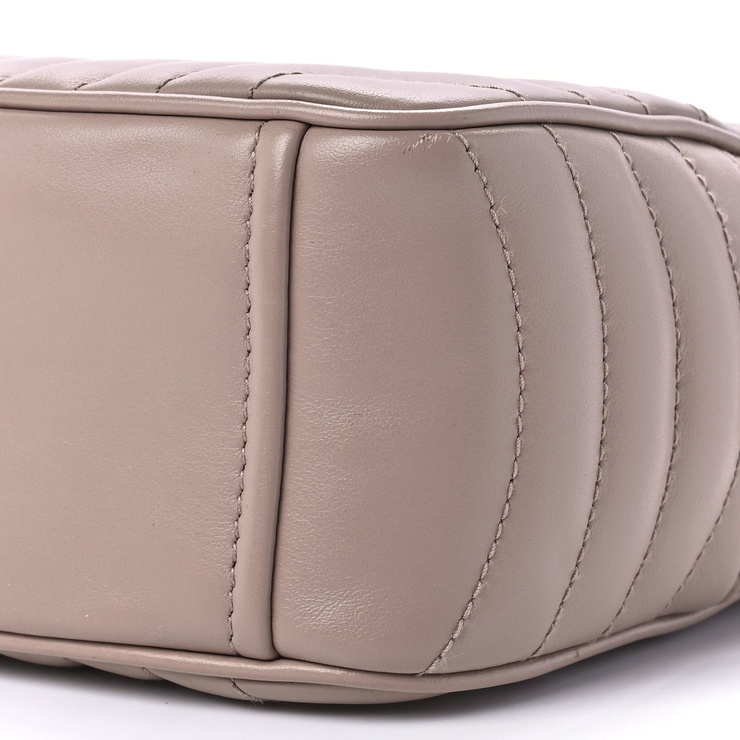 Soft Calfskin Diagramme Crossbody Bag Cipria