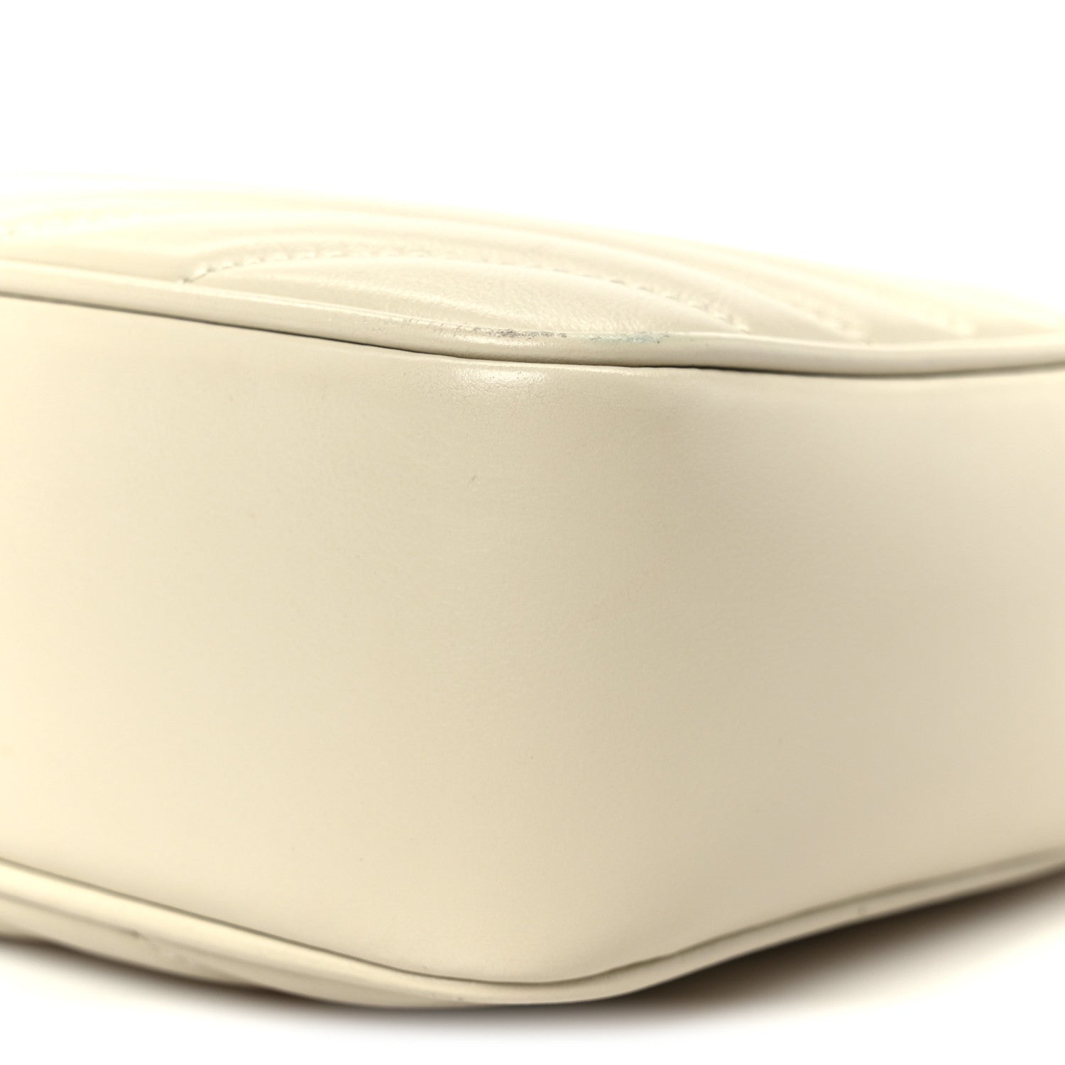 Saint Laurent Calfskin Matelasse Monogram Lou Camera Bag Crema Soft 10 of 10