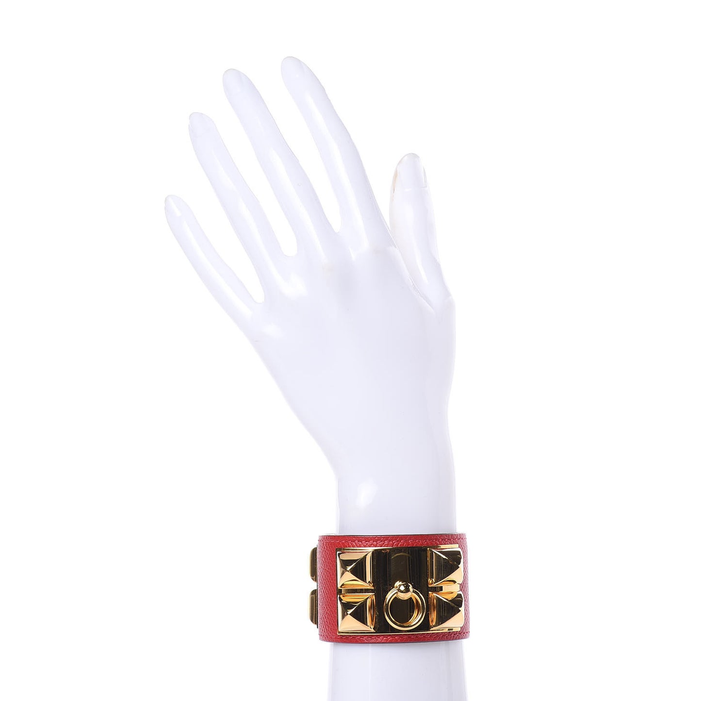 Epsom Collier de Chien CDC Bracelet S Rouge Casaque