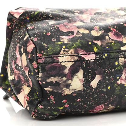 Givenchy Lambskin Roses Camouflage Print Mini Pandora Black 10 of 11