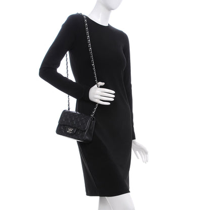 Chanel Caviar Quilted Mini Square Flap Black 2 of 7
