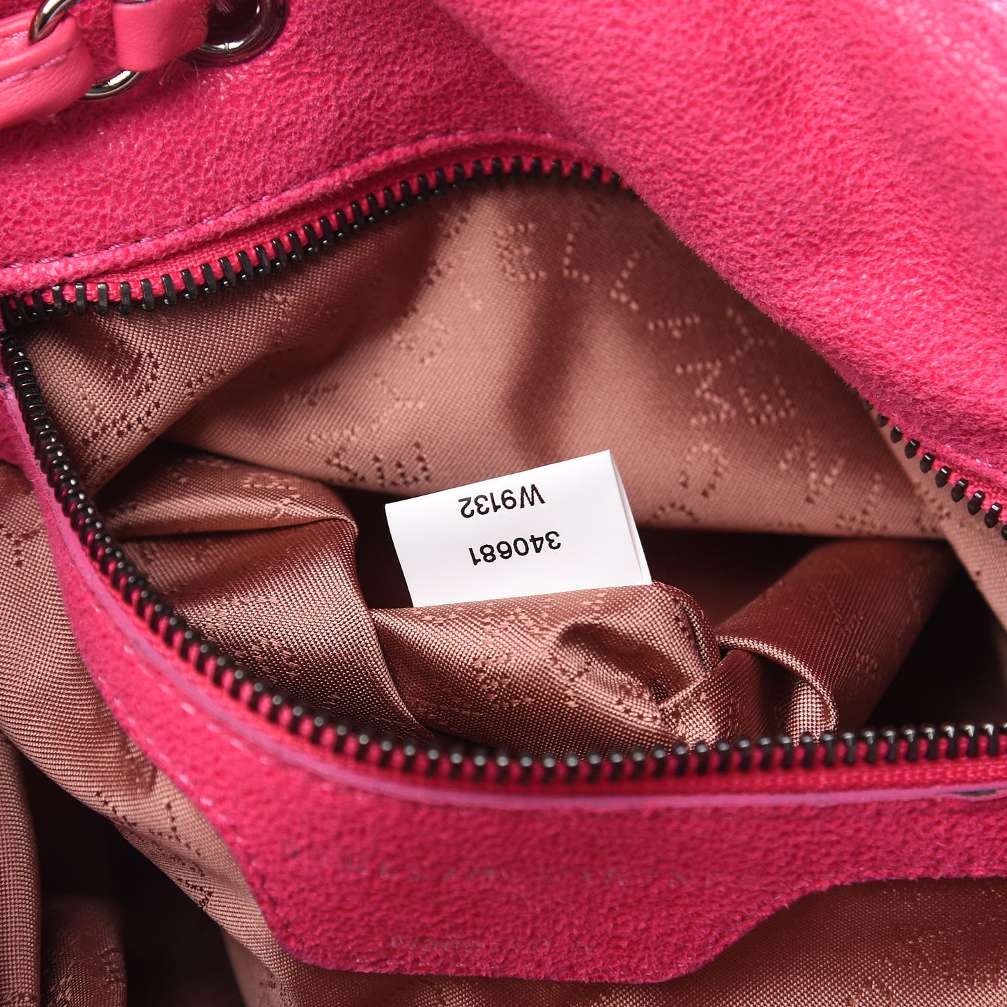 Shaggy Deer Falabella Backpack Pink Fluo