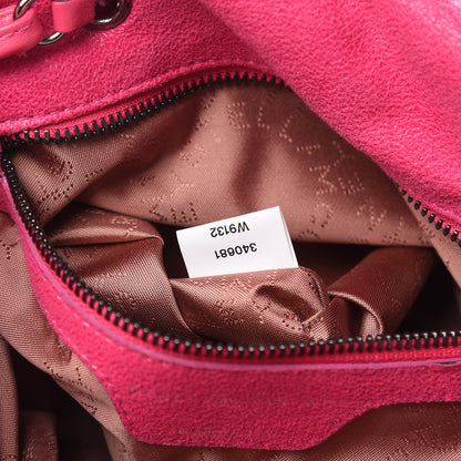 Stella McCartney Shaggy Deer Falabella Backpack Pink Fluo 6 of 13