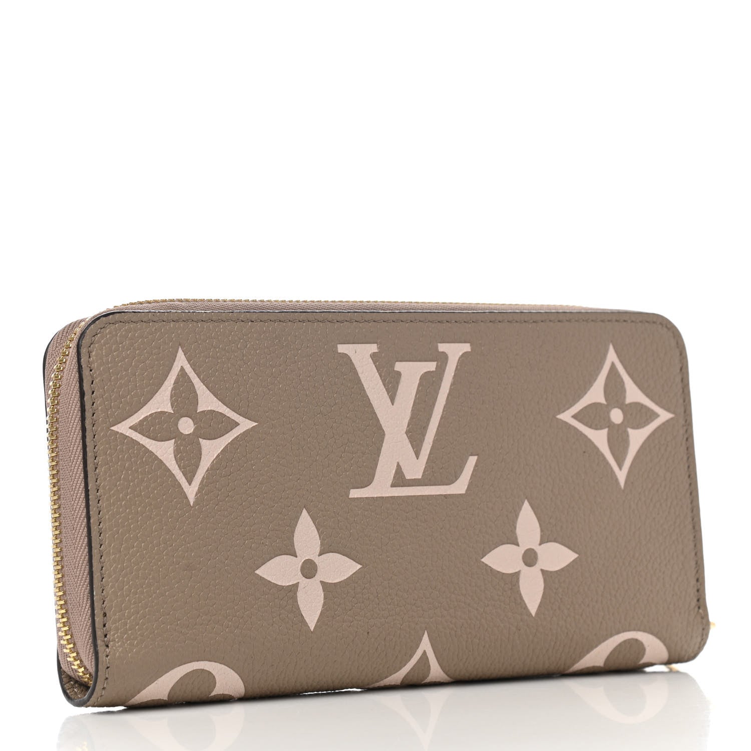 Louis Vuitton Empreinte Monogram Giant Zippy Wallet Tourterelle Creme 3 of 7