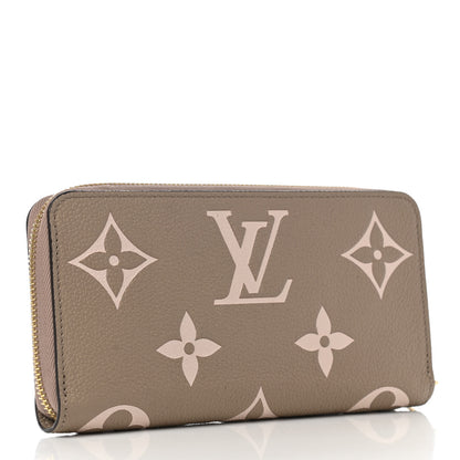 Louis Vuitton Empreinte Monogram Giant Zippy Wallet Tourterelle Creme 3 of 7