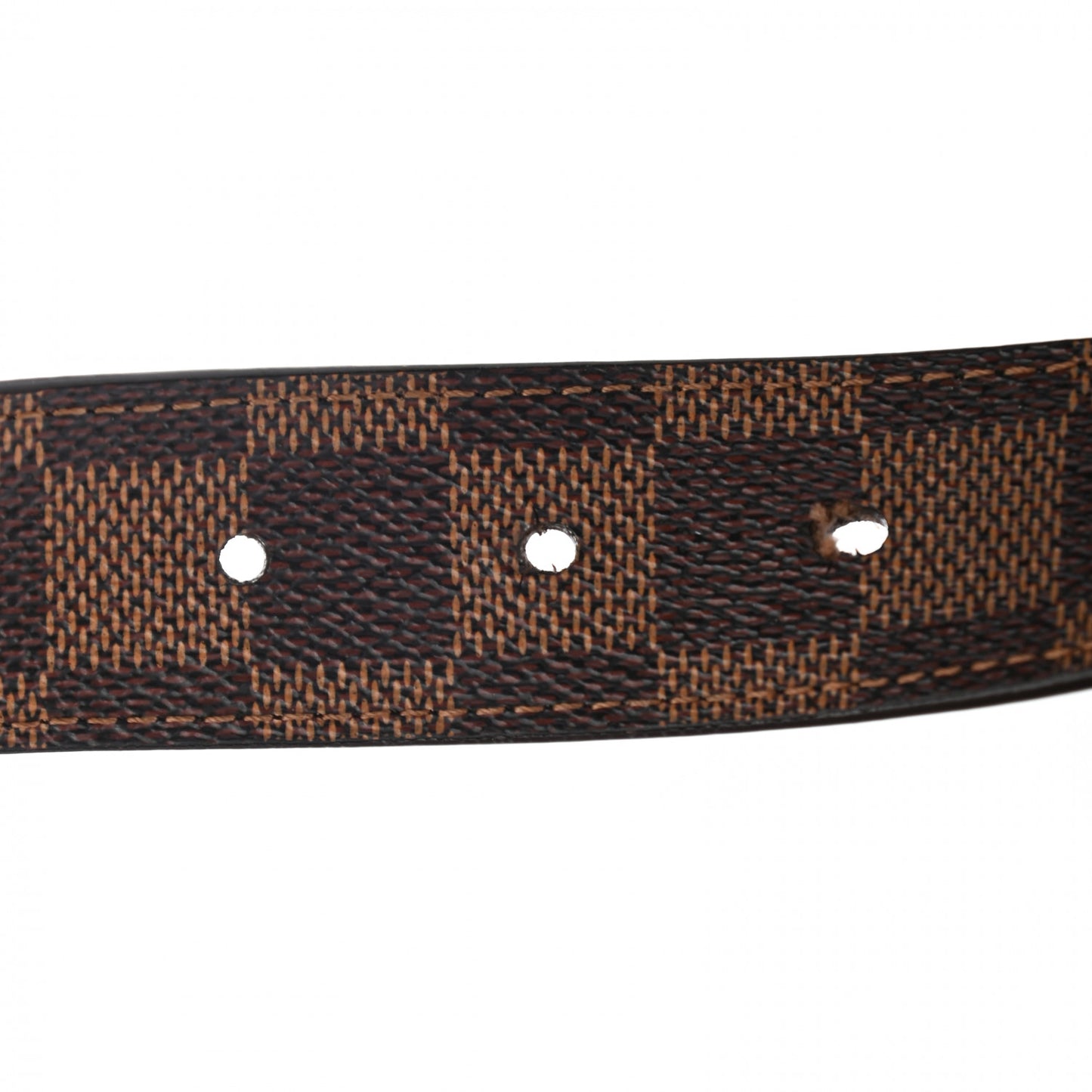 Damier Ebene LV Paris Buckle Belt 85 34