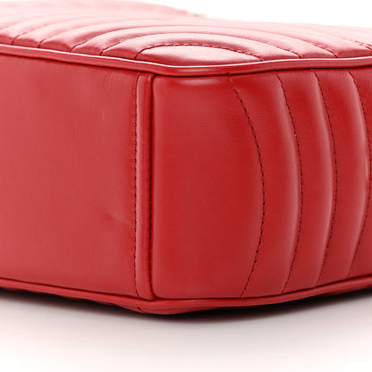 Prada Soft Calfskin Diagramme Camera Bag Rosso 10 of 12