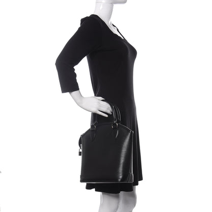 Louis Vuitton Epi Lockit Black 2 of 10