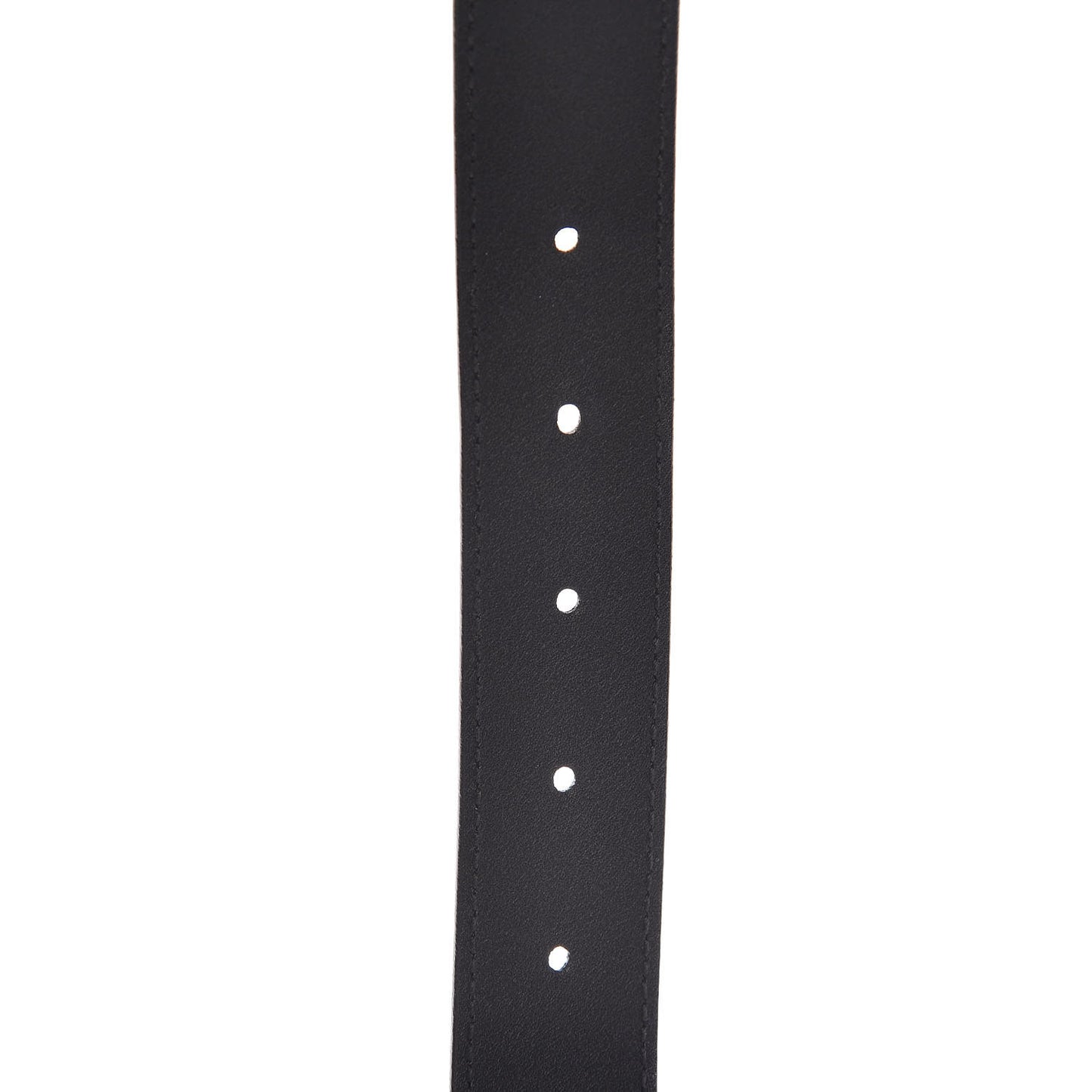 Moon Calfskin Double G 30mm Belt 120 48 Black