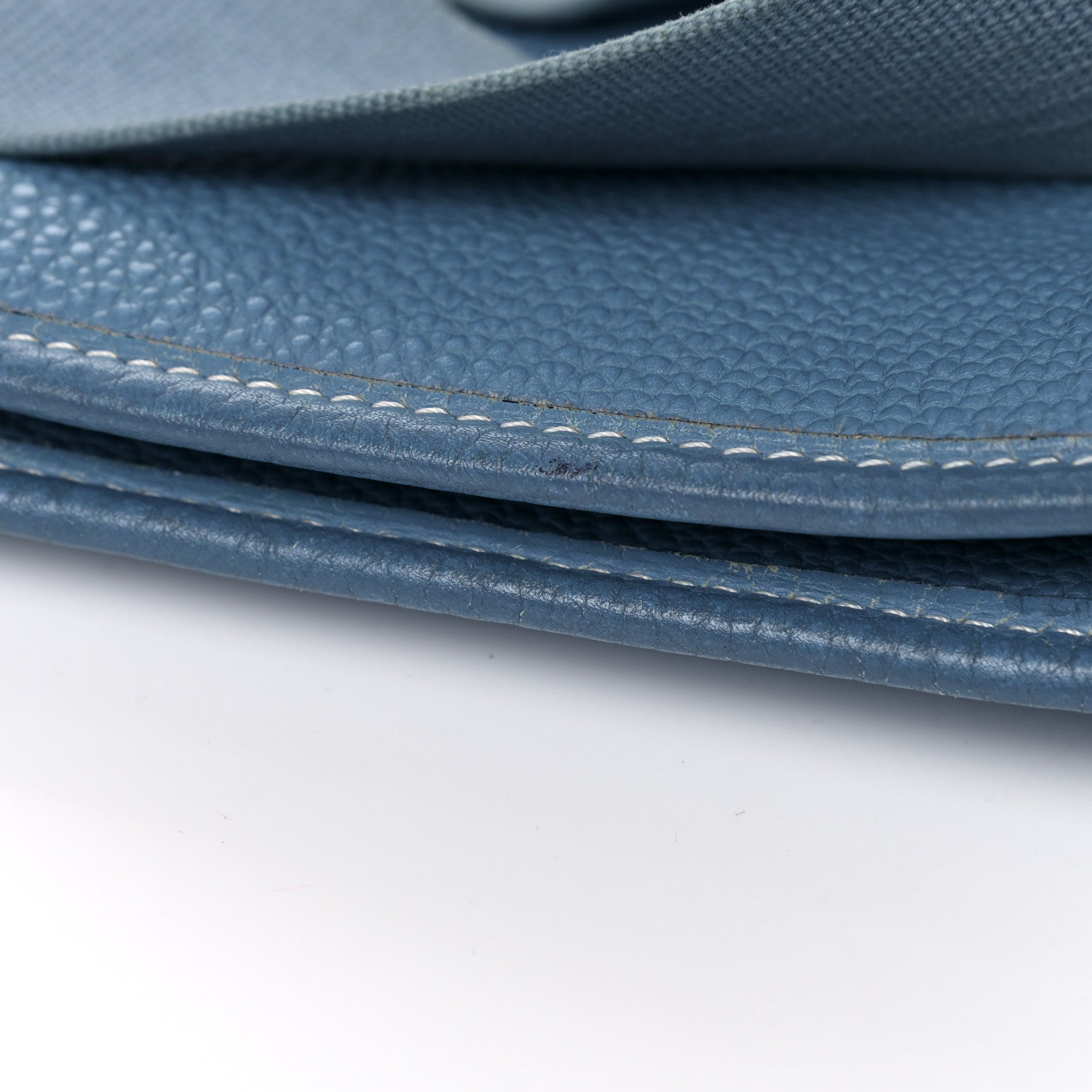 Hermes Togo Evelyne GM Blue Jean 16 of 21