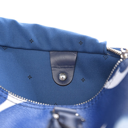 Louis Vuitton Monogram Escale Speedy Bandouliere 30 Blue 7 of 10
