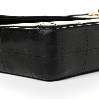 Chanel Lambskin East West Chocolate Bar Flap Black 6 of 8