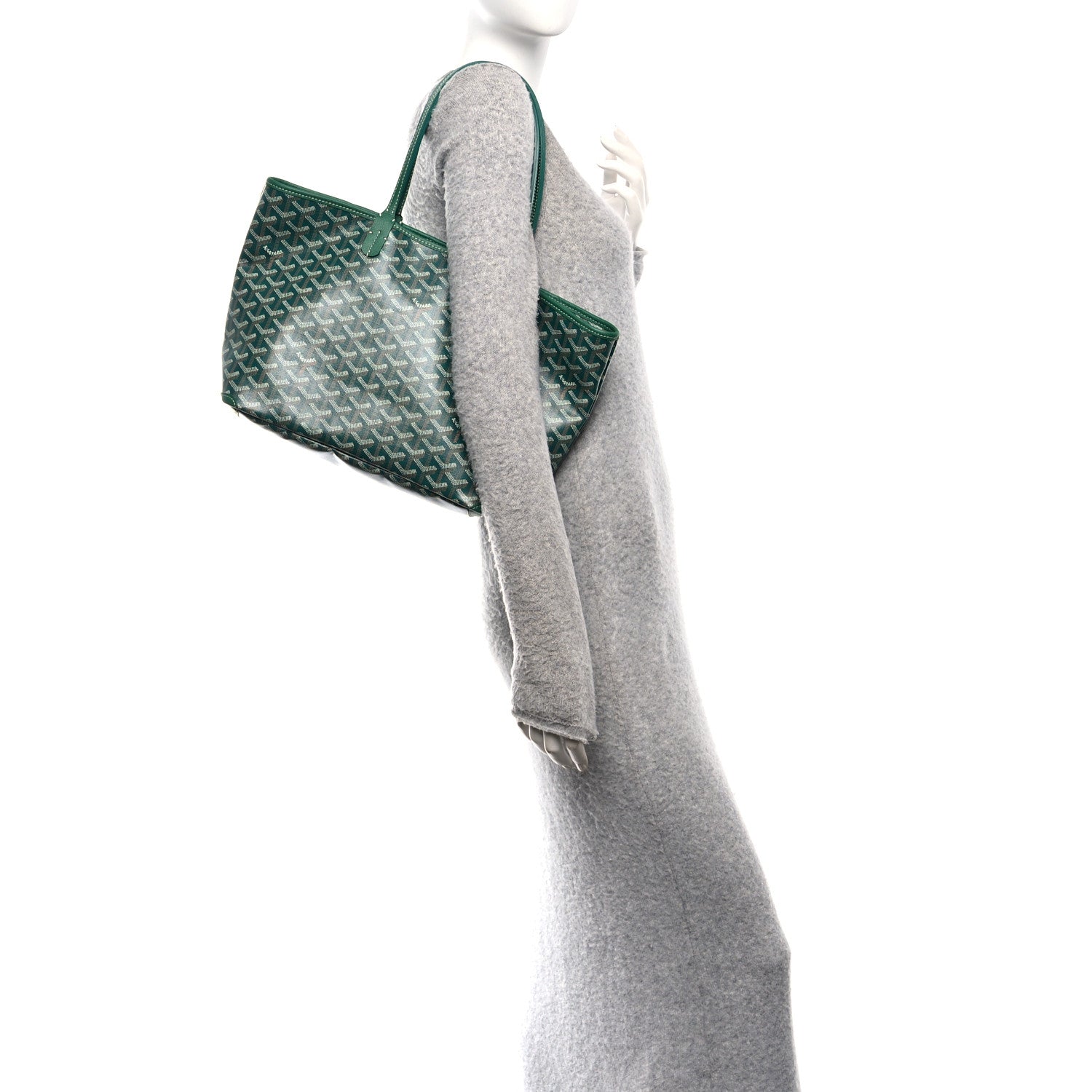 Goyard Goyardine Artois PM Green 2 of 9